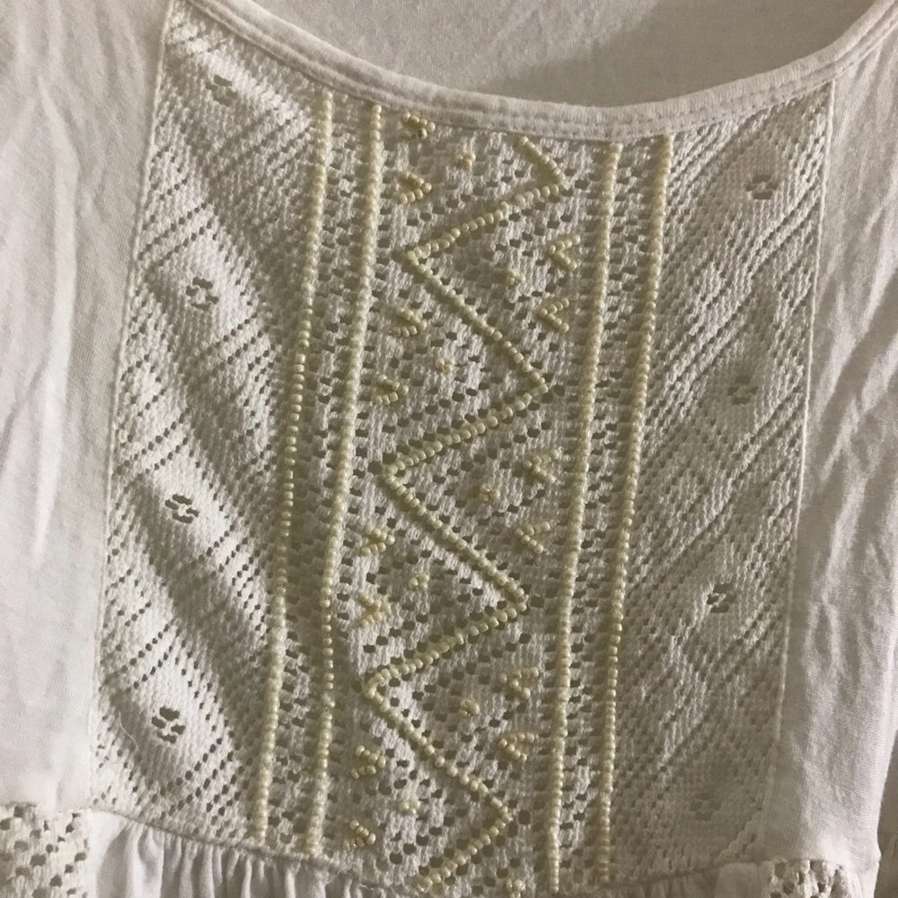 Free People boho peasant peplum top - Picture 7 of 8